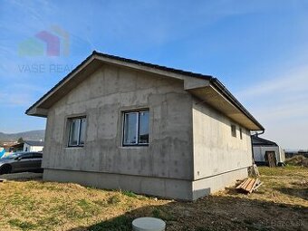 Novostavba - 3 izbový bungalov v obci Horovce-Rezervované