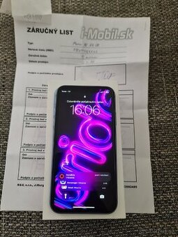 Iphone XR 100% batéria ročná záruka