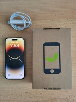 Iphone 14 pro Gold 128gb - eSIM- 2 roky záruka