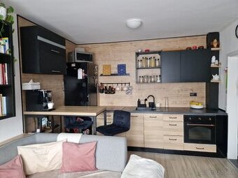 Menší zariadený 2KK centrum + zasklený balkón