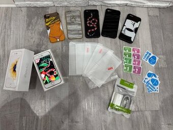 iPhone 6s 32GB Gold – BEZCHYBNÝ STAV + VEĽA PRÍSLUŠENSTVA