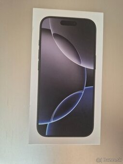 Predám iphone 16pro 256gb nový