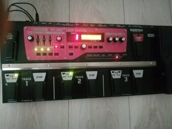 Boss RC 300 looper s manuálom