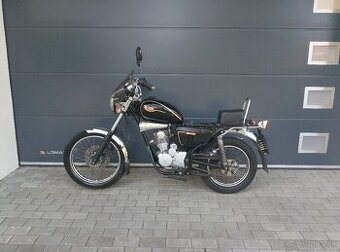 Jawa 125/810 chopper "RARITA" ne perak panelka kývačka čz