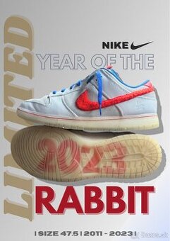 Nike Dunk Low “Year of the Rabbit” – limitovaná edícia