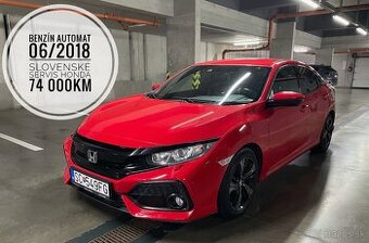 Honda Civic 1.0 DOHC VTEC Turbo, automat, slovenské