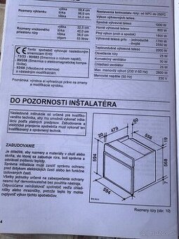 Vstavana rura Zanussi ZBM 762