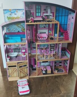 Dreveny domček pre babiky