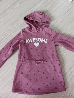 Predĺžená mikina veľkosť 122