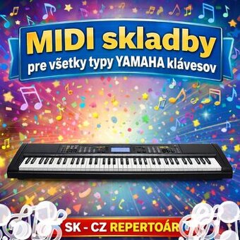 YAMAHA MIDI SKLADBY