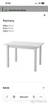 Detsky stôl a stolička