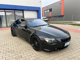 BMW 650i e63 270kw M6 packet  Max výbava All Black