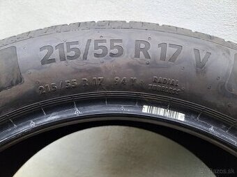 Pneumatiky Continental EcoContact 6 R17 nejazdené
