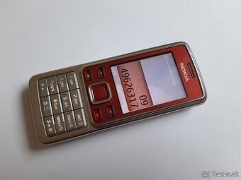 Nokia 6300 Červená Odblokovaná, Plne funkčná /0949 626 317