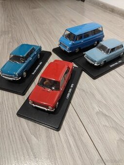Modely 1:24 Škoda / LADA