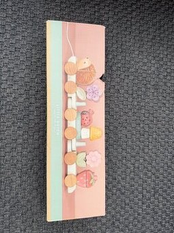 Little Dutch Vláčik ťahací drevený Fairy Garden