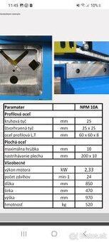 Predám elektrickú profilovú nožnicu