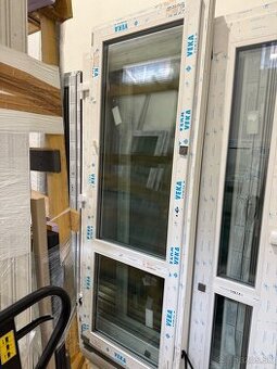 Plastové balkonové dvere,biele,3-sklo,top kvalita