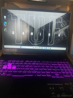 Herný notebook ASUS TUF Gaming A15, RTX 3050, 16GB RAM