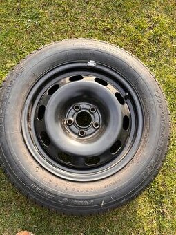 Orig. Vw Plechový disk + pneu 5x100 R15 195/65/R15