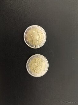 2€ mince Luxembursko 2012 a Fínsko 2000