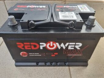 Autobatéria Redpower 12V/70Ah/640A