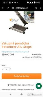 Predám rampu pre psa