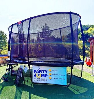 Prenájom Certifikovaných Top Trampolin PartyJump Party Jump