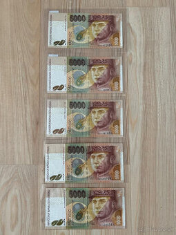 Slovenské bankovky 5000 SK