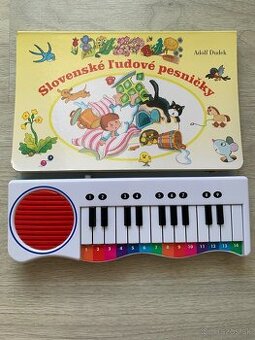Kniha s klavirom - Sloveske ludove pesnicky - 1