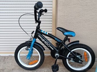 Detský bicykel Amigo BMX 12" modrý