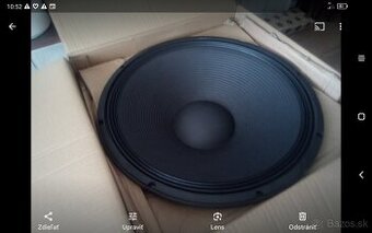 Basový reproduktor Woofer speaker