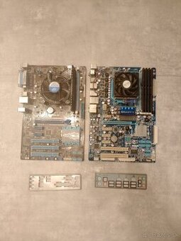 Predám dve ATX matičné dosky Intel a AMD