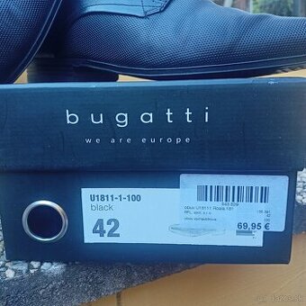 Spoločenské topánky "BUGATTI"