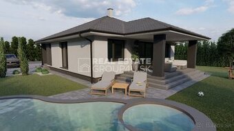 MODERNÝ BUNGALOV NA KĽÚČ S POZEMKOM - DIVINA