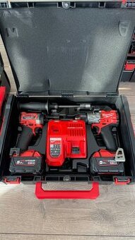 Milwaukke razovy uťahovak FID3 + aku skrutkovač FPD3