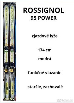 predám lyže ROSSIGNOL 95 Power