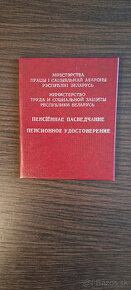 Predám preukaz dôchodcu z Bieloruska