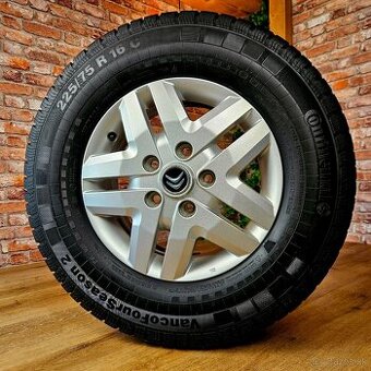 Alu R16 5x130 orig. CITROEN JUMPER+ celoročné 225/75 R16