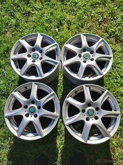 Elektrony Enzo 16 - 5x112 plus krytky skoda - 1