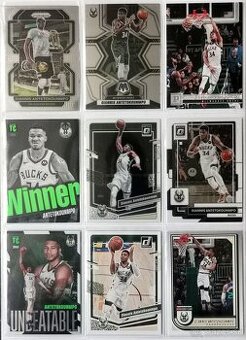 Kartičky NBA - Giannis Antetokounmpo (27 kariet)