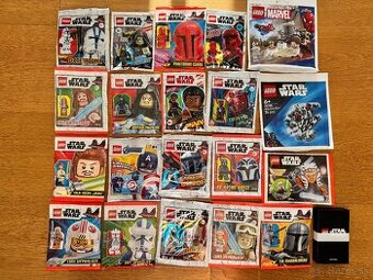 Lego Star Wars Minifigures + Polybags - Nové a Neotvorené