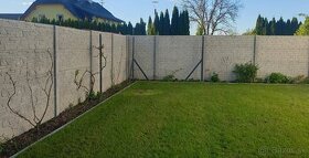 Betónový plot, betónové oplotenie, betónové dosky