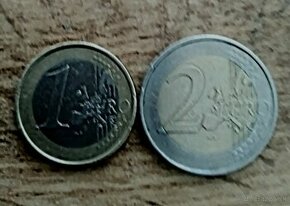 Ponukam 2 mince, 1 eurovku a 2 eurovku