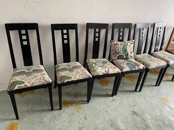 Thonet original stoličky 676 PF Mackintosh 1991 6ks