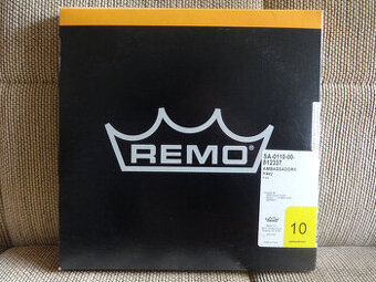 Remo 10'' Ambassador Hazy Snare Side