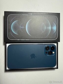 Predám iPhone 12 Pro Max 256GB Pacific Blue
