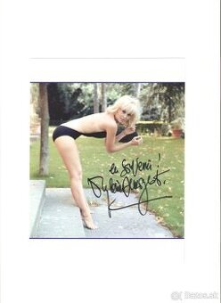 Autogram Mylene Demongeot
