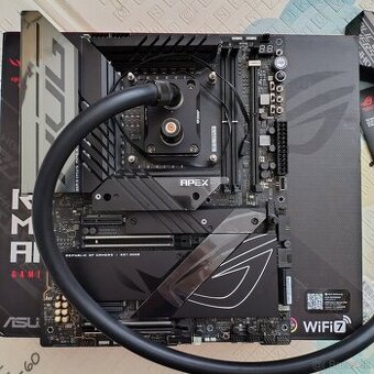 Intel Core i9-14900KF ( TG blok + Asus Apex Encore )