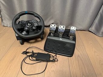 Herný volant Logitech G923 + pedále – PC / PS5 / PS4
